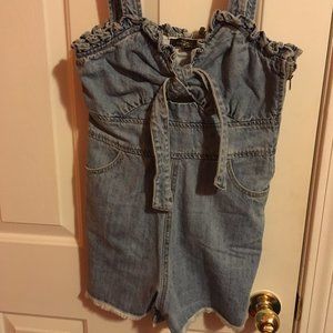 Denim Romper